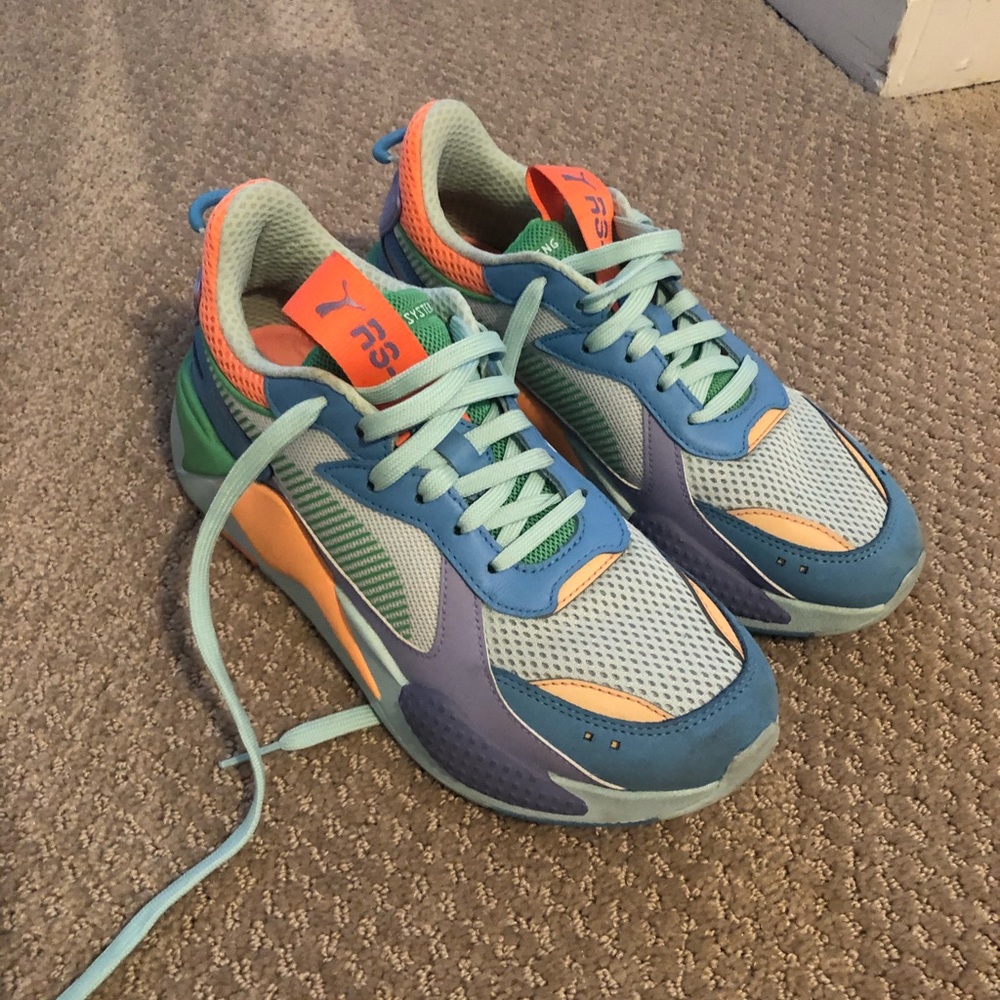 Puma multi colored sneakers